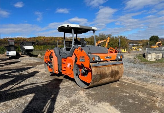 Hamm HD+1201 W-HF Tandum Smooth Drum Roller - Photo 1