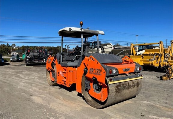 Hamm HD+1201 W-HF Tandum Smooth Drum Roller - Photo 1
