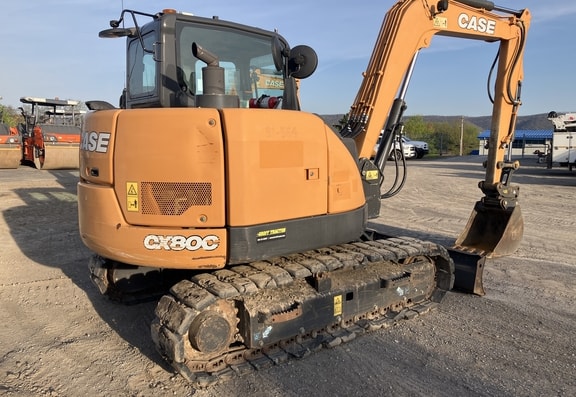 Case CX80C Excavator with Blade - Photo 4