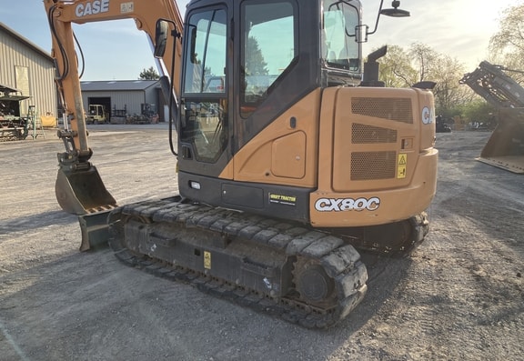 Case CX80C Excavator with Blade - Photo 3