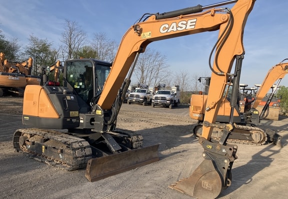 Case CX80C Excavator with Blade - Photo 2