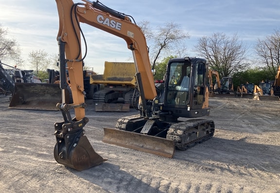 Case CX80C Excavator with Blade - Photo 1