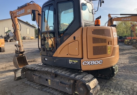 Case CX80C Excavator with Blade - Photo 3