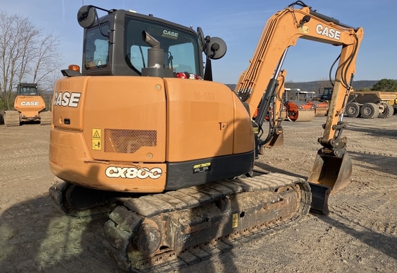 Case CX80C Excavator with Blade - Photo 4