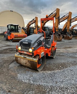 Hamm HD121IVO Tandum Drum Smooth Roller - Photo 4
