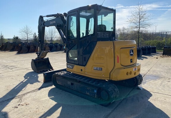 Deere 60G Mini Excavator with Blade - Photo 4