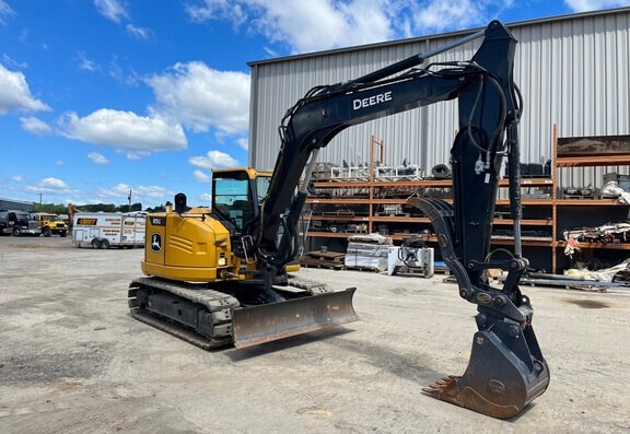 Deere 85G Excavator with Blade - Photo 2
