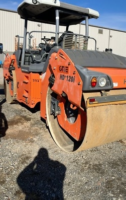 Hamm HD+1201 W-HF Tandum Smooth Drum Roller - Photo 1