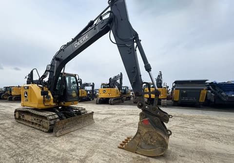 Deere 135G Excavator with Blade - Photo 1