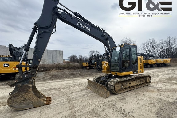 Deere 135G Excavator with Blade - Photo 2