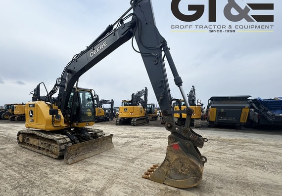 Deere 135G Excavator with Blade - Photo 1